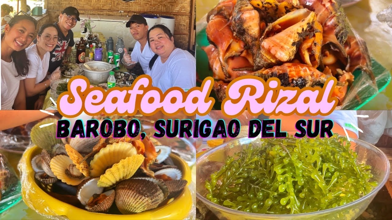 Seafood Paradise in Surigao del Sur | Rizal, Barobo #seafood #surigaodelsur #philippines