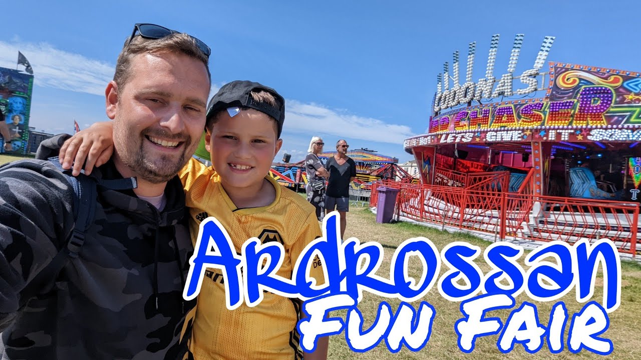 Ardrossan Fun Fair Vlog Scotland 2022