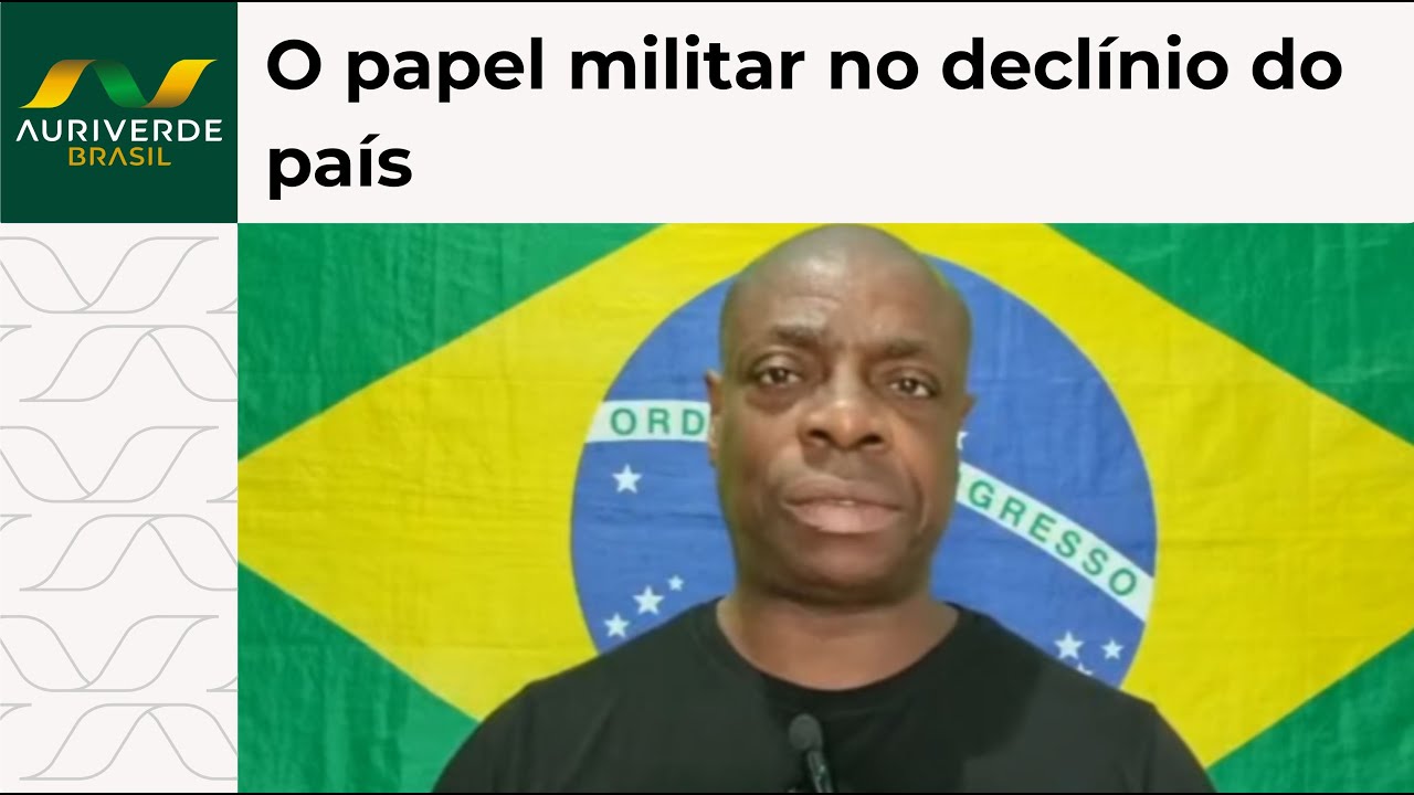 Cabo Elson: Graças ao Exército, o Brasil afundou em retrocesso