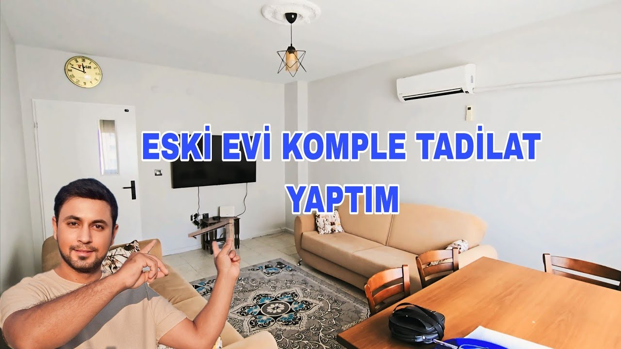 EV TADİLATI NASIL YAPILIR (İNANILMAZ DEĞİŞİM) 