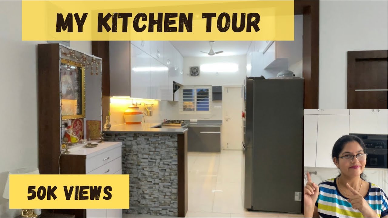 My Kitchen Tour | Indian kitchen tour in Hindi | Rupslife