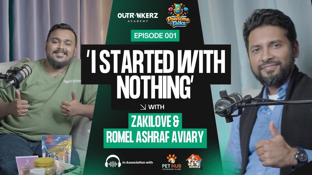 The SHOCKING Truth About Building an Aviary from Nothing | Pawsome Talks Episode 1 | Romel Ashraf