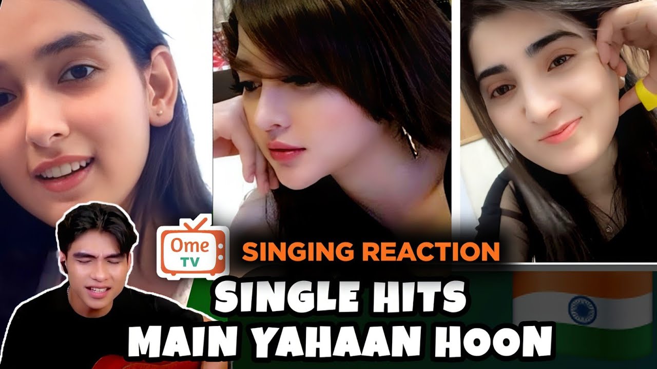 SINGING REACTION‼️BEST OF THE BEST INDIAN SONG EVER #ometvsingingreactions 