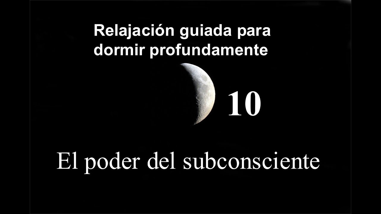 Audio para dormir: relajación profunda  - EL PODER DEL SUBCONCIENTE - Fondo de hoguera