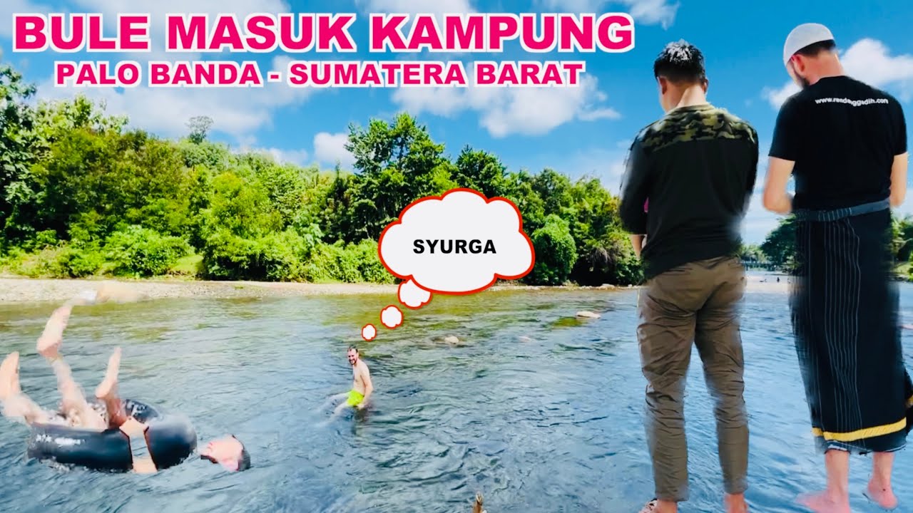 Sempurna Ngebolang Bule Inggris Mandi Di Sungai Pelosok Kampung