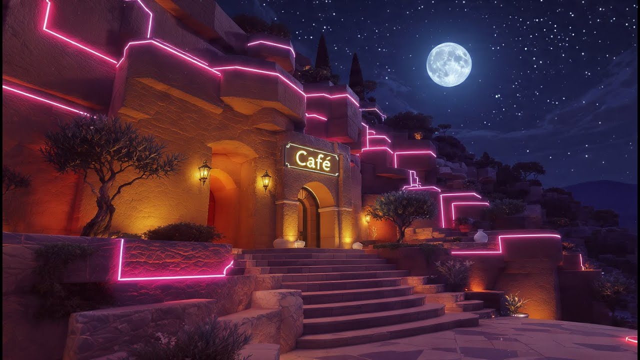 Night Focus Cafe | Lofi Study Beats
