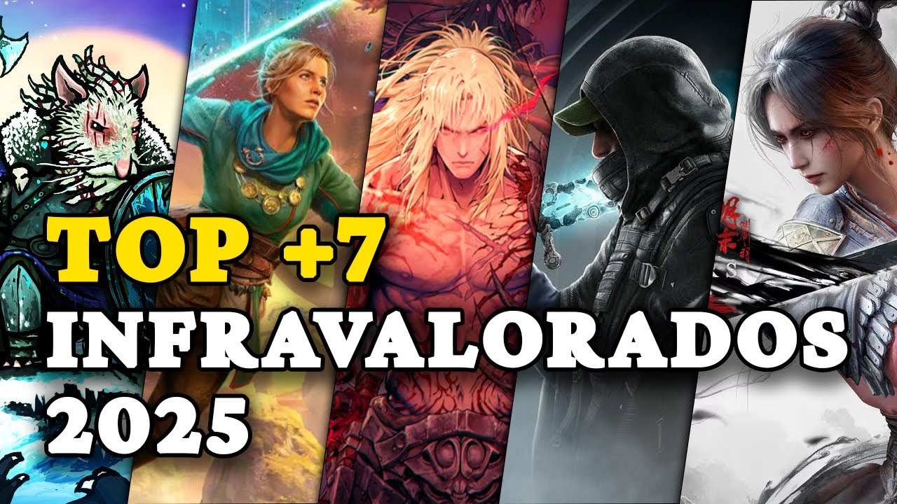 TOP juegos infravalorados DE 2025 👀 JOYAS OCULTAS