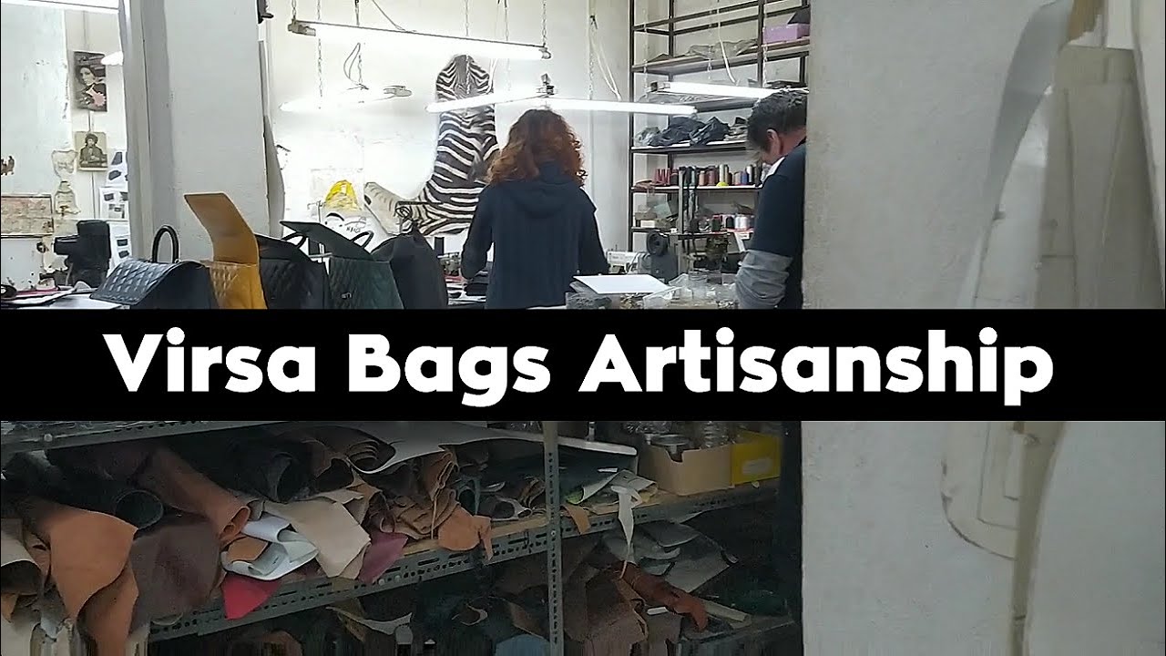 🔴 Welcome to Virsa Bags Leather Goods Artisanship #Greece