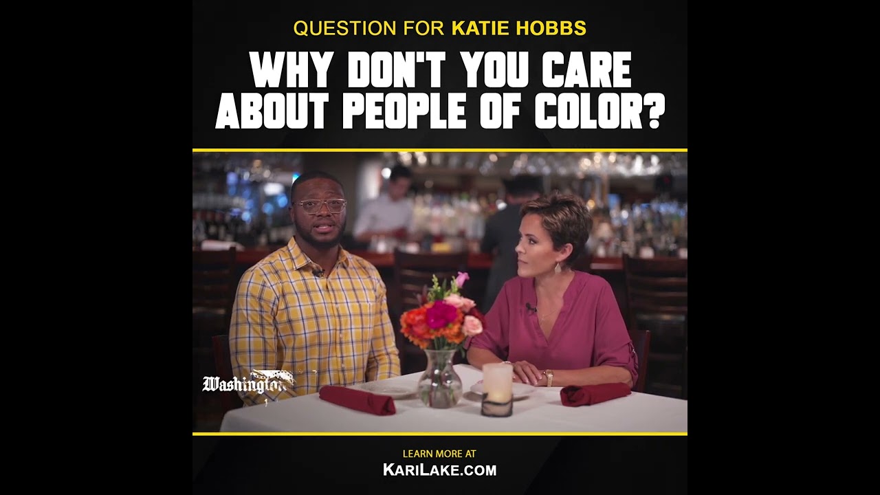 Katie Hobbs, Why Don't You Care About People of Color?