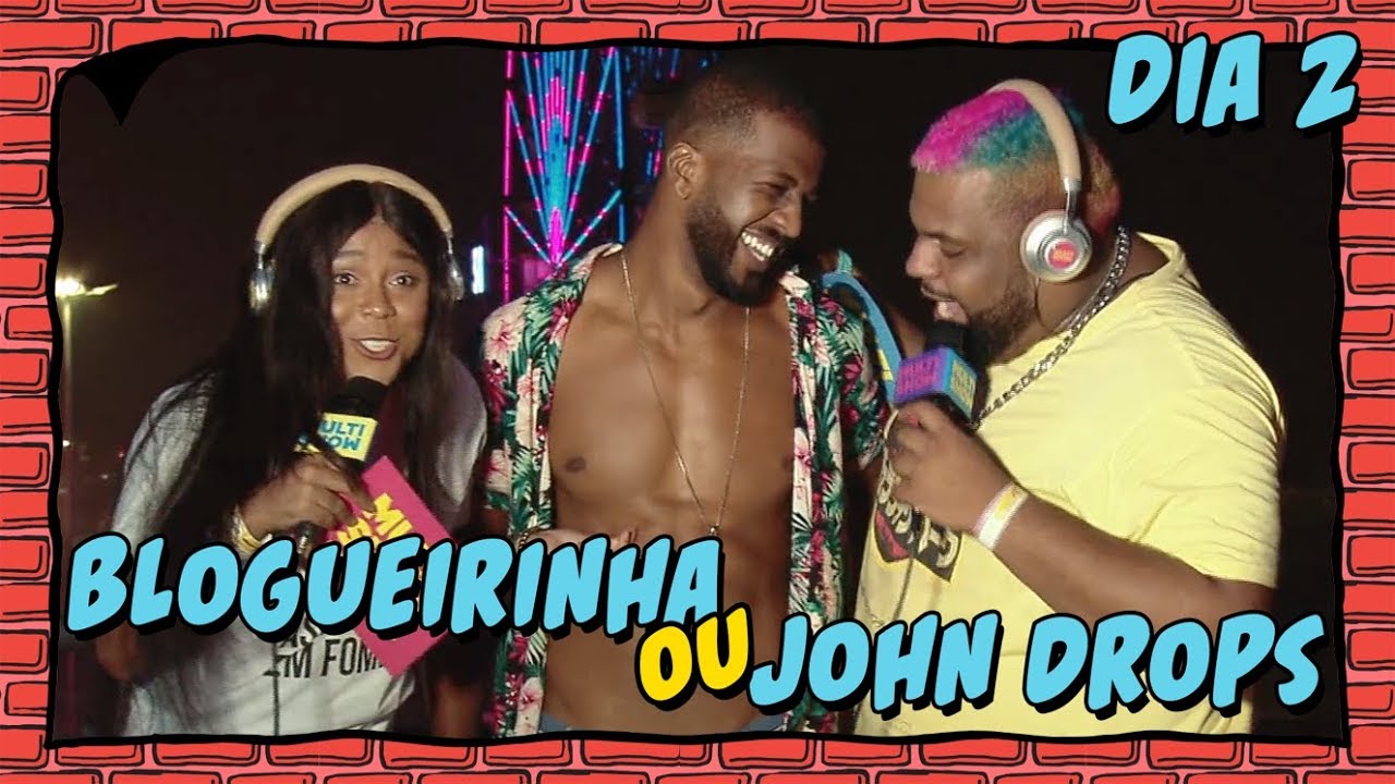 Blogueirinha e John Drops est&atilde;o SEDUZINDO! 😜 | O MELHOR MOMENTO DIA #2 | LollaBR 2019 | Multishow