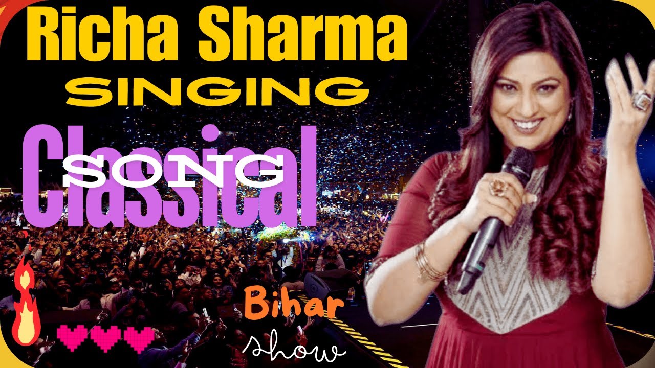 Viral Song Live I Stage Show Richa Sharma I Best Live Performance I Classical Song Richa Sharma