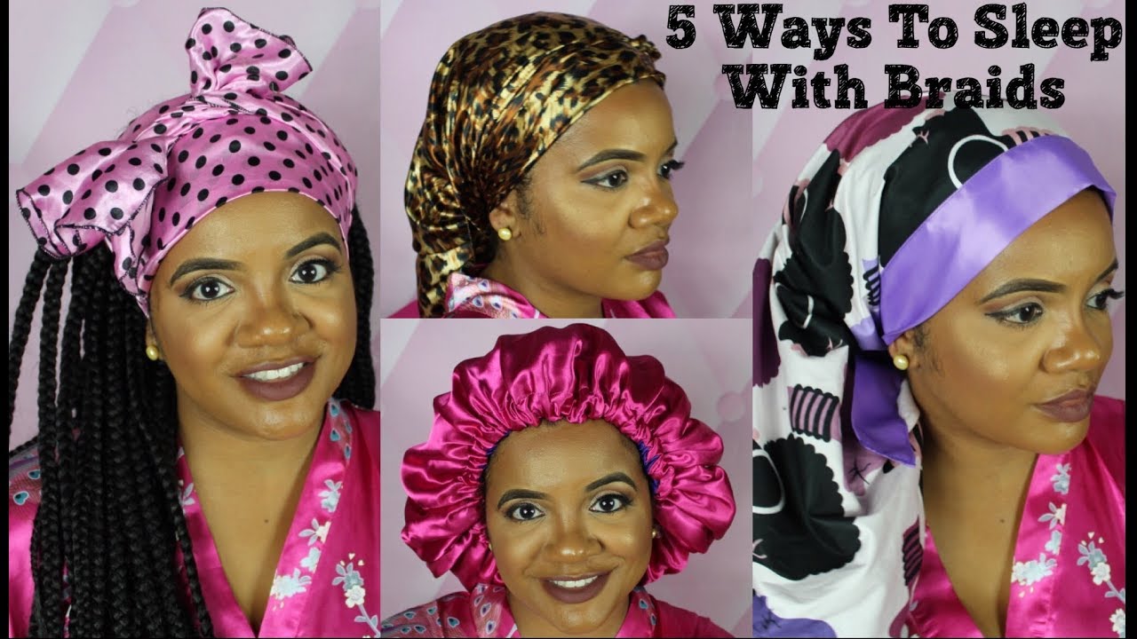How To Sleep With Box Braids | Comfortable Quick and Easy