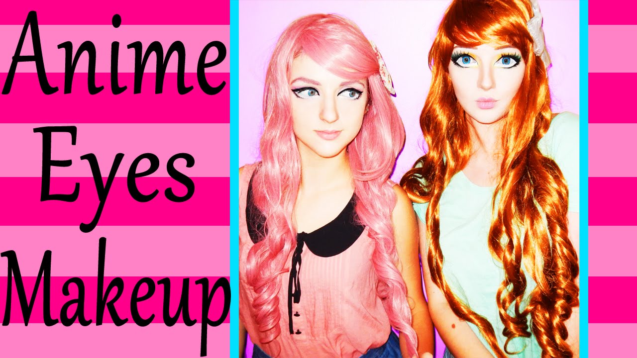 Basic Anime Eyes Makeup Tutorial!