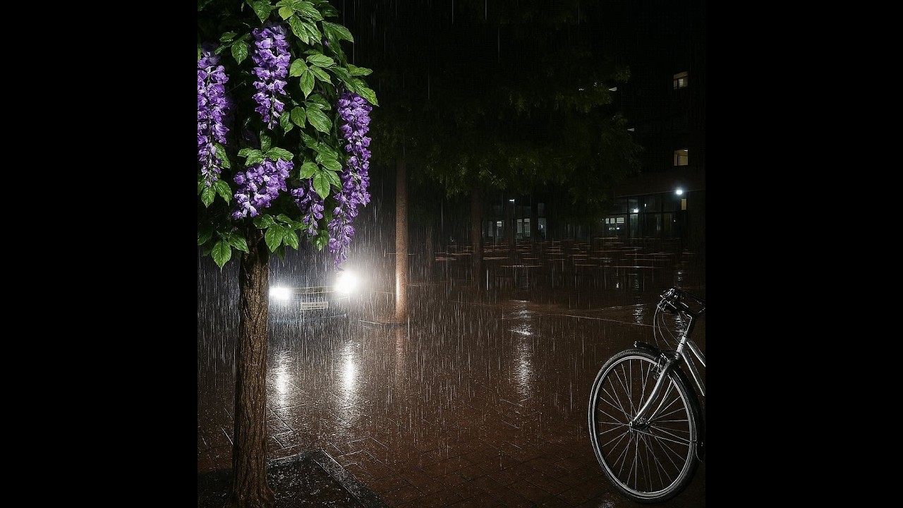 Heavy Rain at Night 🌧️ ASMR Rain Sounds for Deep Sleep & Relaxation