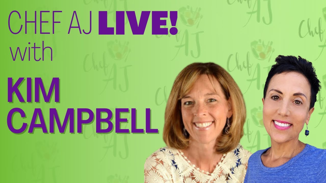 Vegan Flavorful Pancakes | Interview and Cooking with Kim Campbell