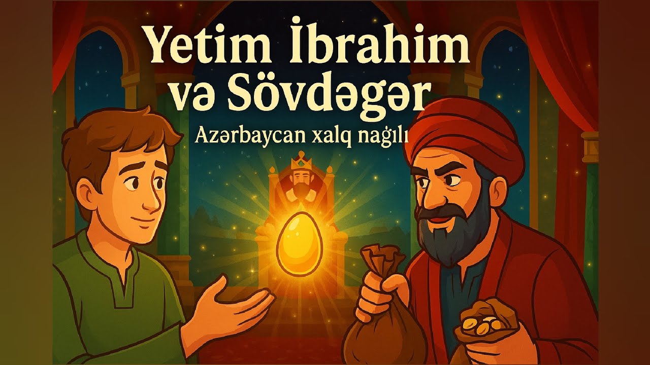 Səsli Kitab. YETİM İBRAHİM VƏ SÖVDƏGƏR  nağılı. (səsləndirmə: Sara Murtuzayeva)
