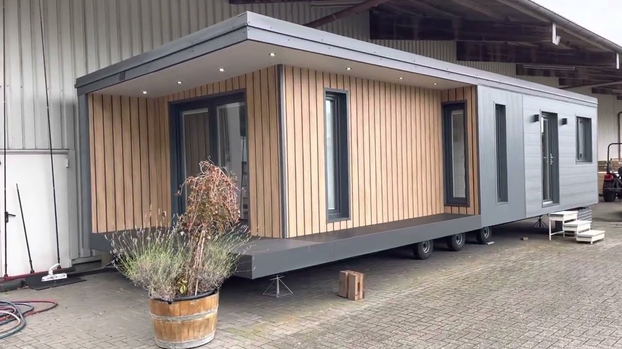 Mobilheim Nordhorn Eigenbaue 1SZ winterfest dauerwohnen mieten caravan Camping West andere kaufen