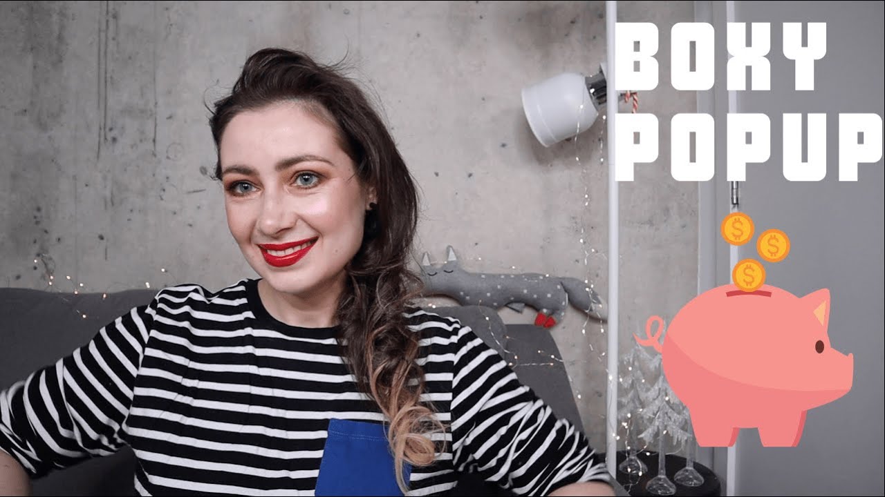 ОНЛАЙН ЗАКАЗ // КОСМЕТИКА / УХОД / УКРАШЕНИЯ // BOXY POPUP