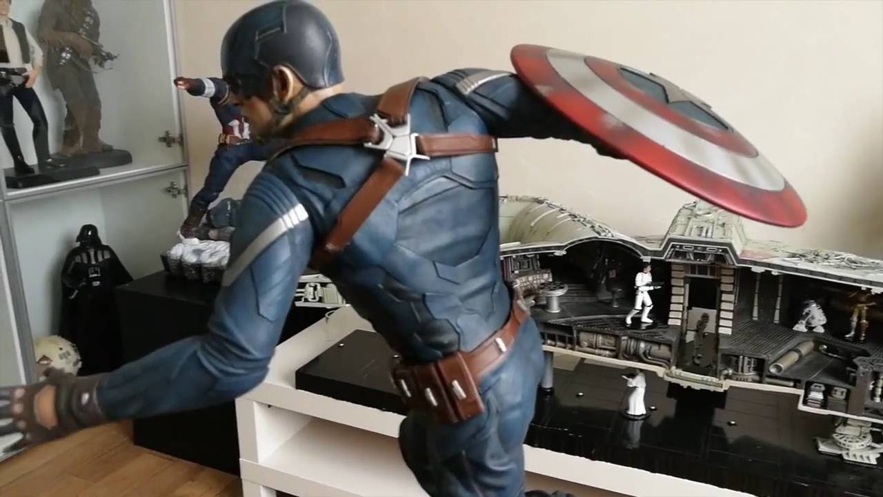 Unboxing Captain America Winter Soldier Sideshow PF Exclusive