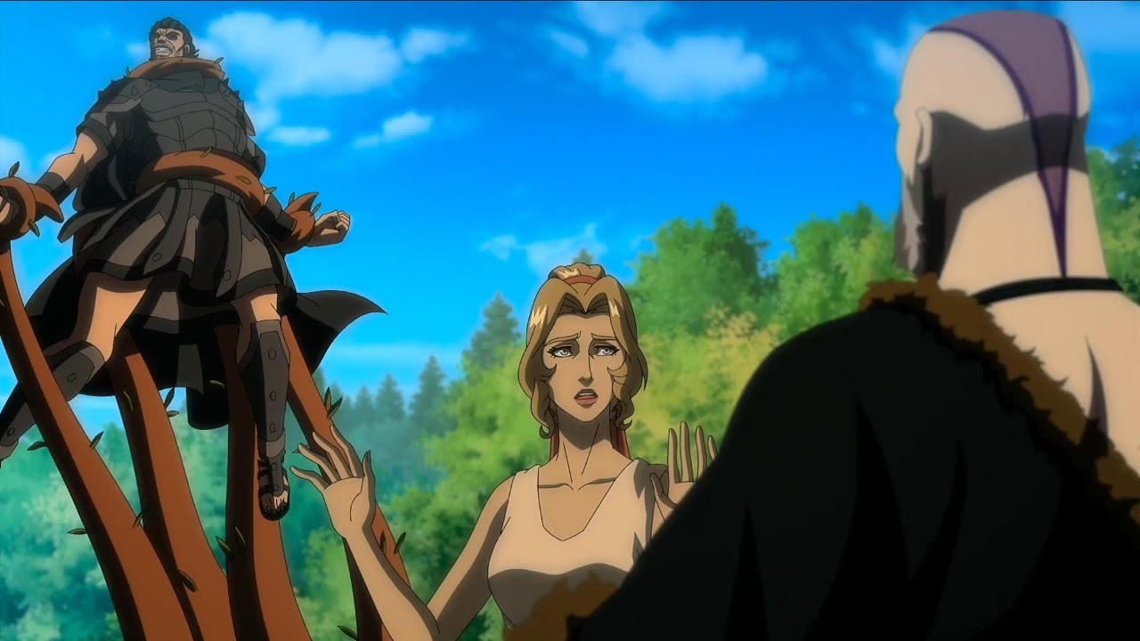 Hades defends Persephone from Ares | Blood of Zeus | Netflix