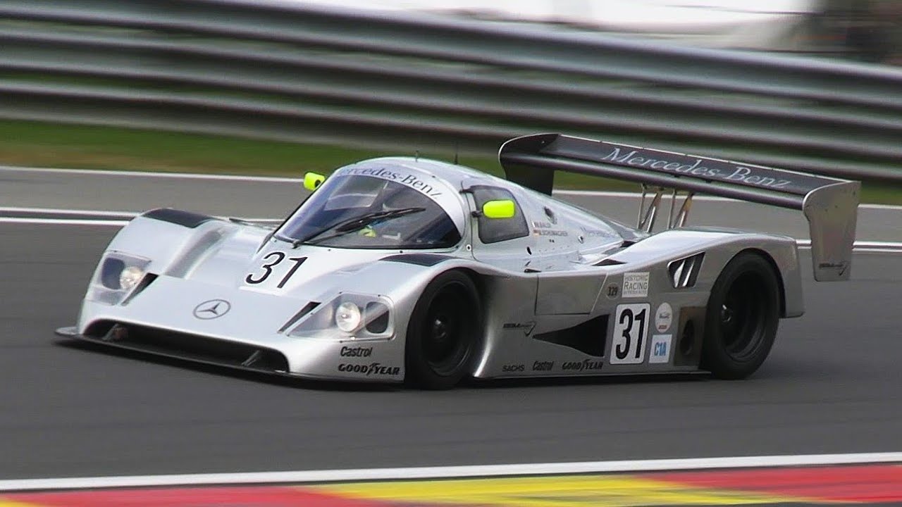 1990 Sauber Mercedes C11 Group C - RAW 5.0L Twin-Turbo V8 Sound! - Spa Classic 2025