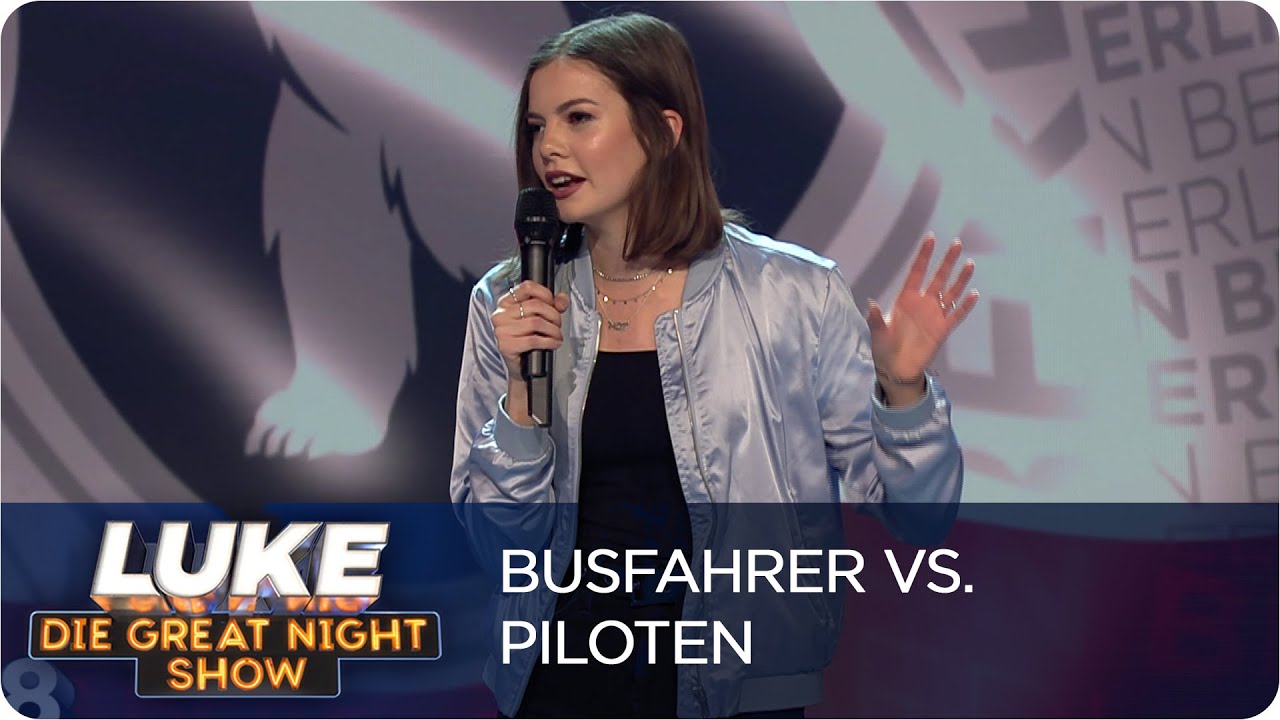 Warum Busfahrer sexy sind | Maria Clara Groppler für Berlin | LUKE! Die Greatnightshow