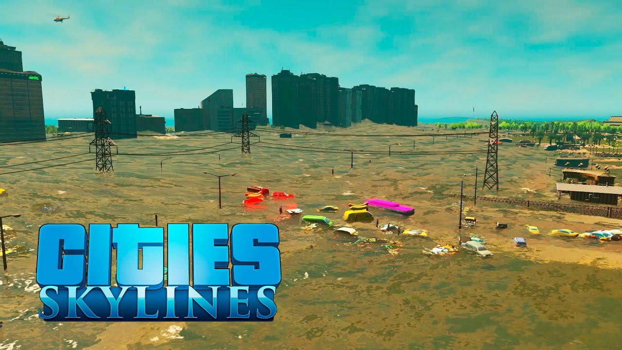 Cities Skylines - The Tsunami That Could! #16