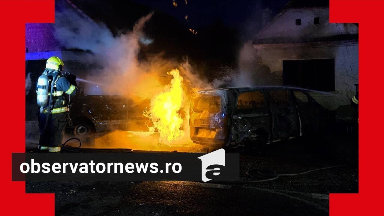 ANIMAŢIE. Filmul tragediei din Copşa Mică: Tatiana, pieton, a fost găsită carbonizată după accident