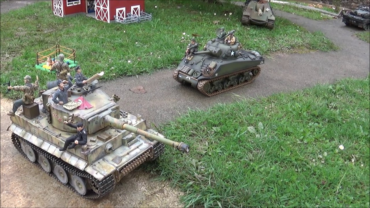 RC Panzer/RC Tanks 1:16 Scale Militärmodellbau 15.04.2018 Operation Osterhase Teil1