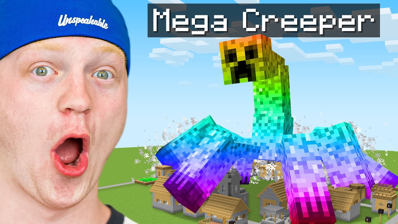 Minecraft, But There Are CRAZY Creepers