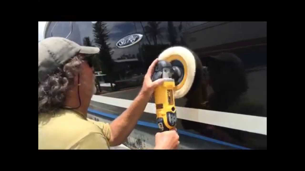 How To Remove Gelcoat and Clearcoat Scratches In One Easy Step