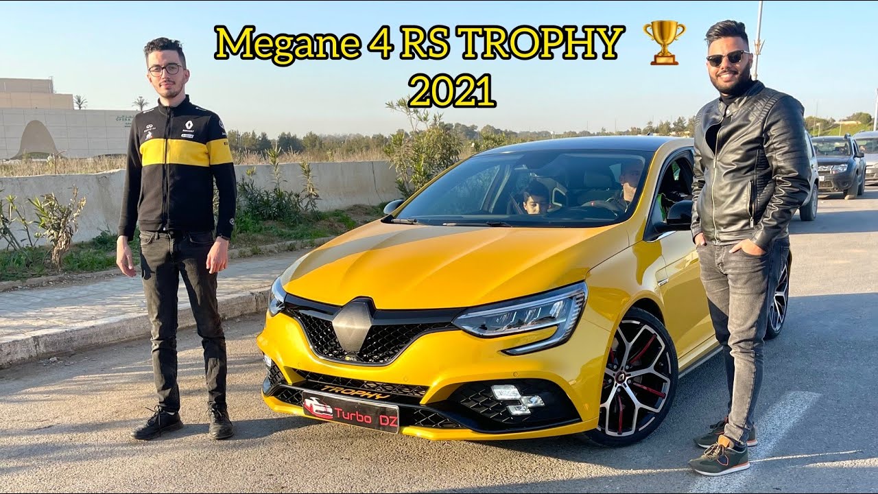 Megane 4 RS Trophy 🏆 🚀300ch avec Abdou Tahmi 😱 تعامل مع الطريق خيالي