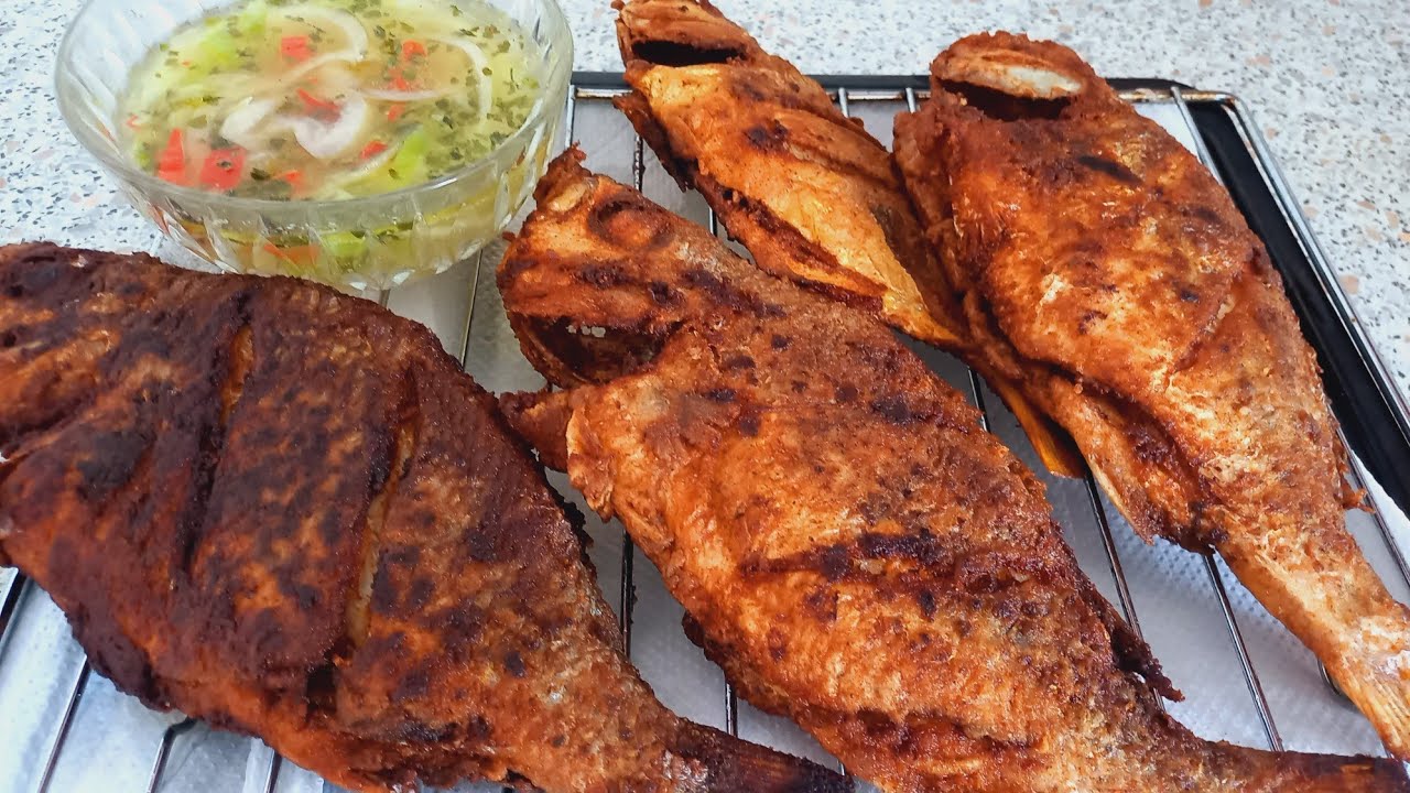 Fried fish || SKilled and Fry || poisson Frit  || qualité et Frit || janNOE'S KITCHEN.