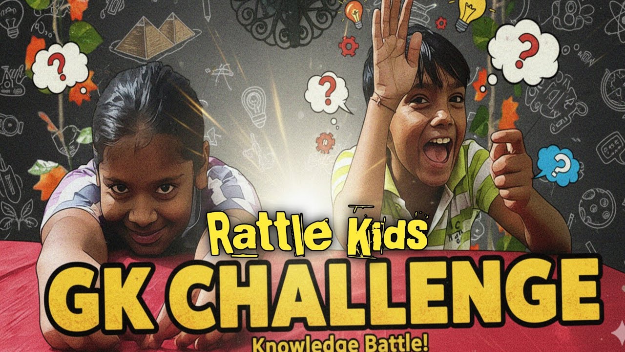 GK Challenge| IQ Challenge| GK Quiz| IQ Test| Kids Show| RattleKids| Family Comedy Show
