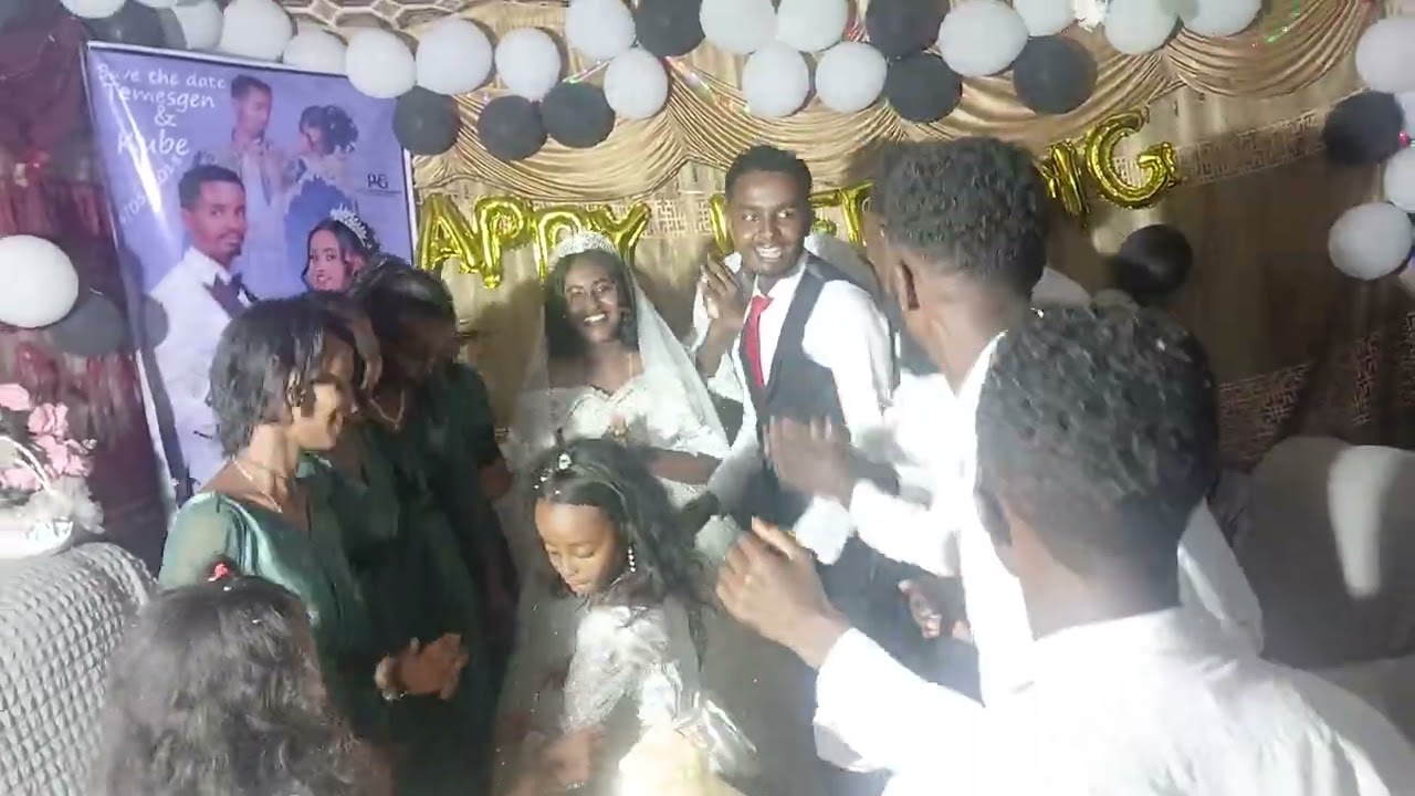 Wedding cermony of Temesgen and Kube.