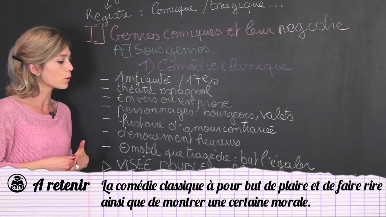 La comédie classique - Français Première - Les Bons Profs