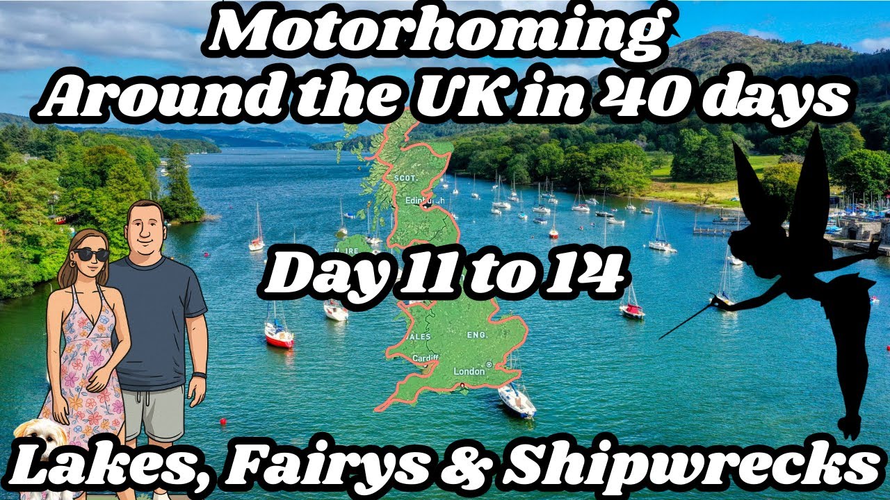 Motorhome Around the UK in 40 days - Day 11 to 14 Herwick Croft - Coniston Park Seaward Holiday Park