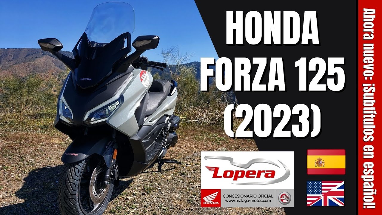 Honda Forza 125 (2023) | Test Ride (Prueba), Review, Walkaround, 0 to 100 kph, Soundcheck | VLOG 367