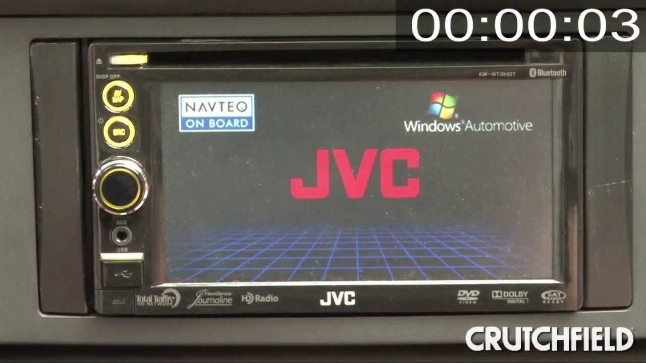 JVC KW-NT3HDT Navigation Receiver Review | Crutchfield Video