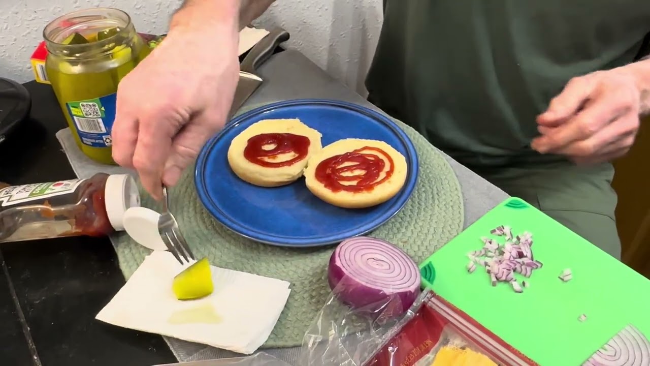 McDonald’s Vegetarian Copycat Cheese Burger  