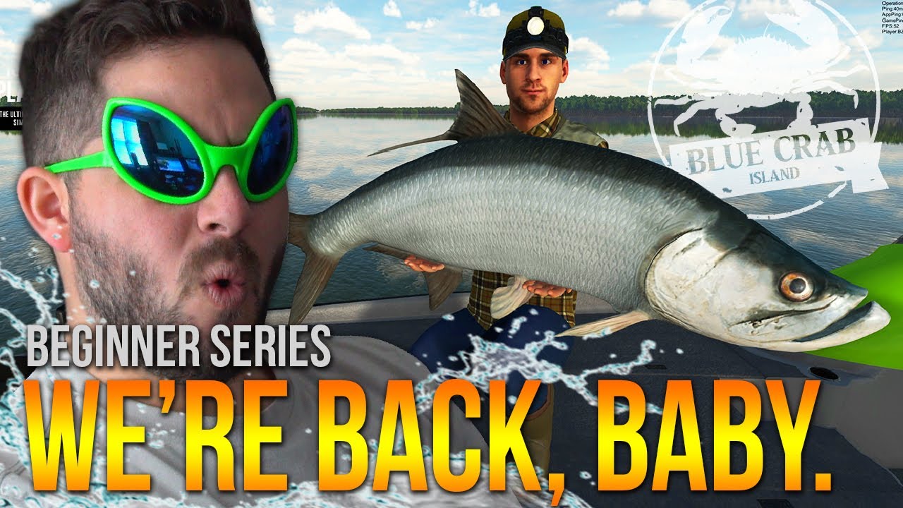 [Ур.54] Надел очки, пора на ОСТРОВ СИНИХ КРАБОВ! | Fishing Planet