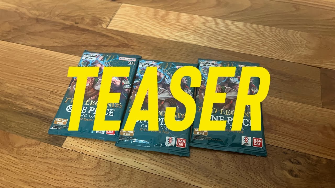 Explore My First OP-08 TCG Opening Booster English Packs