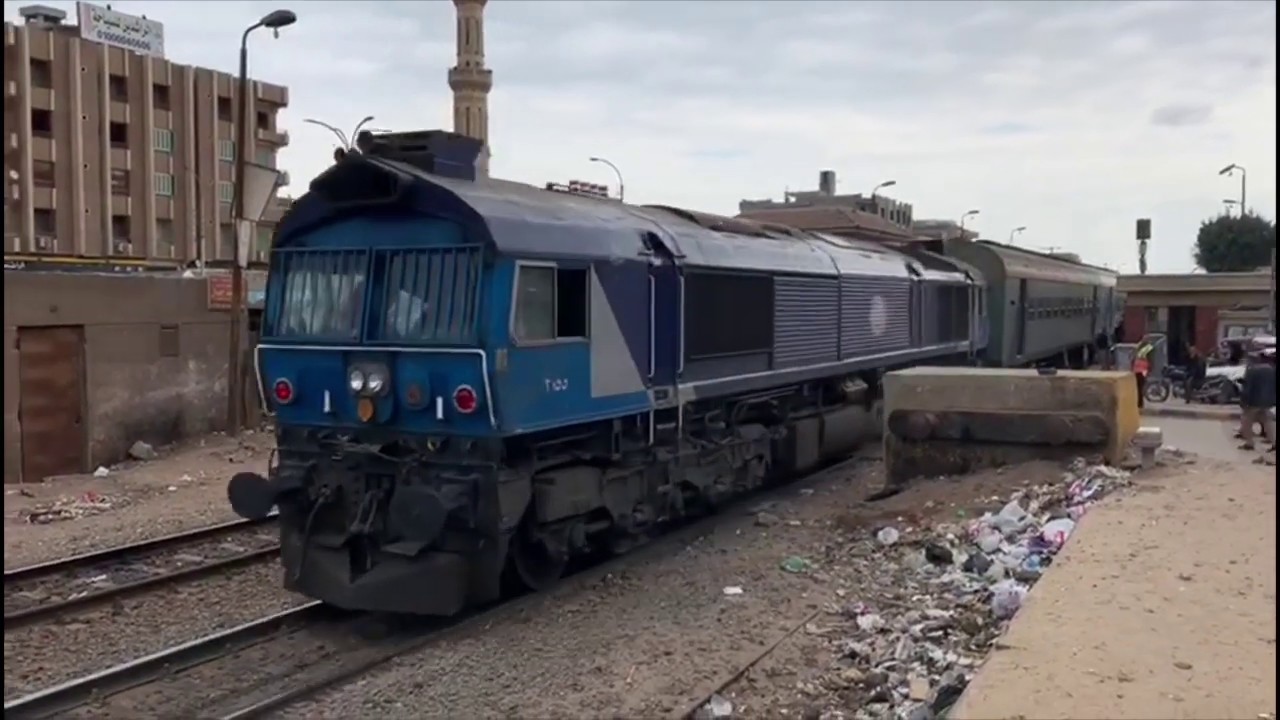 (HD) Egyptian Railways Class 66s on Passenger trains March 2019