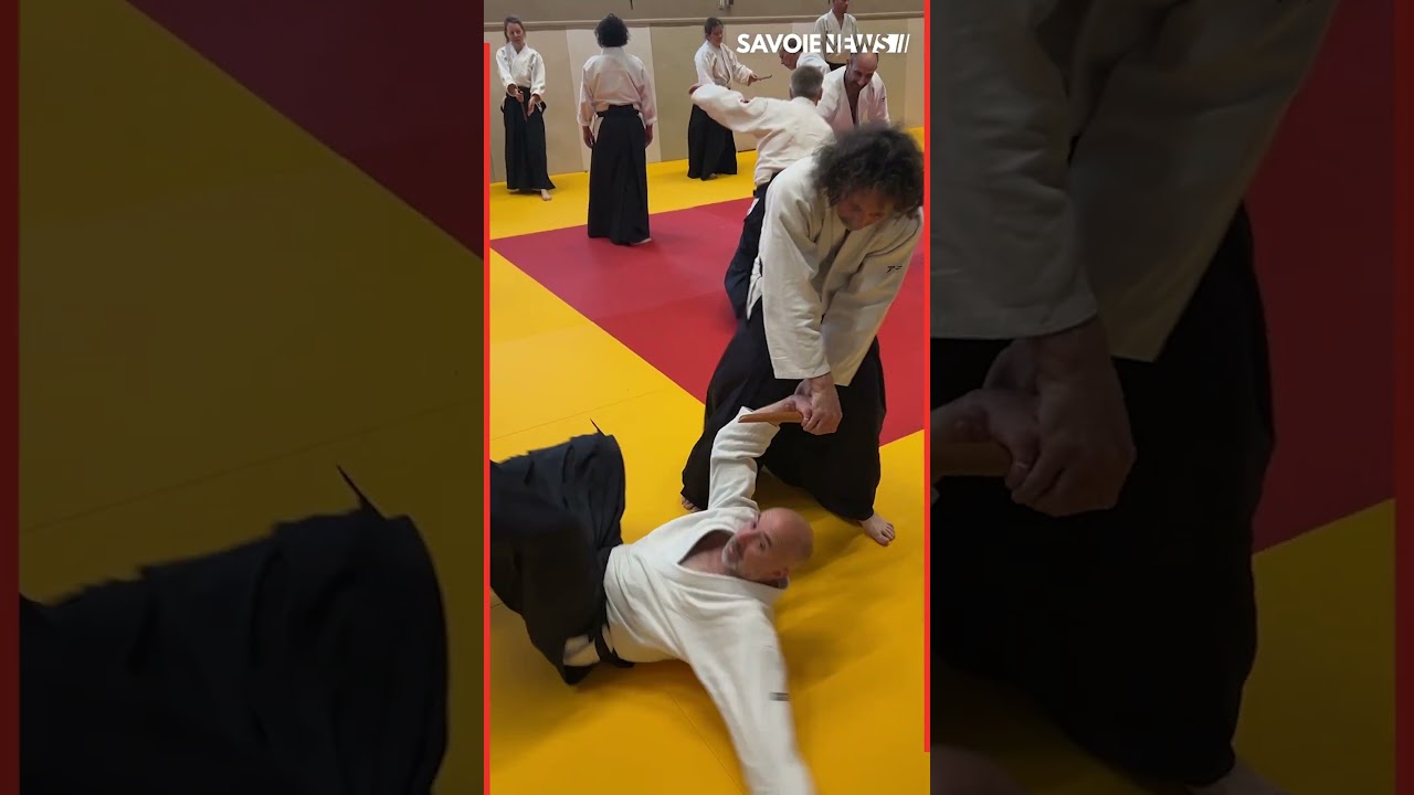 Double stage d'A&iuml;kido avec H&eacute;l&egrave;ne Dou&eacute;