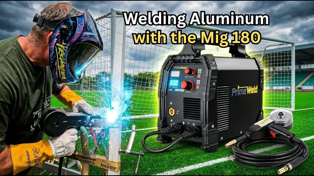 Fixing Destroyed Soccer Goals with the Primeweld MIG 180 – Surprising Results