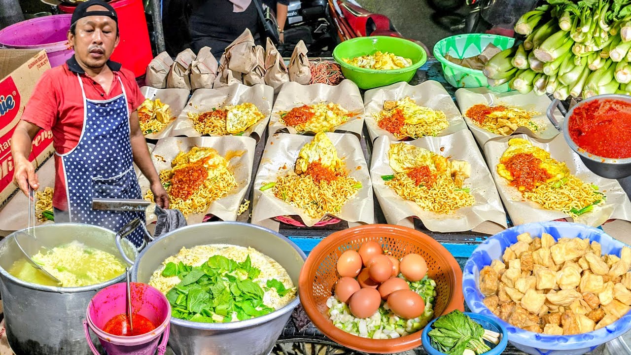 RAHASIA KELEZATAN INDOMIE PENYET VIRAL DI SURABAYA, SEMALAM HABIS RATUSAN BUNGKUS-indomie pak Lamidi
