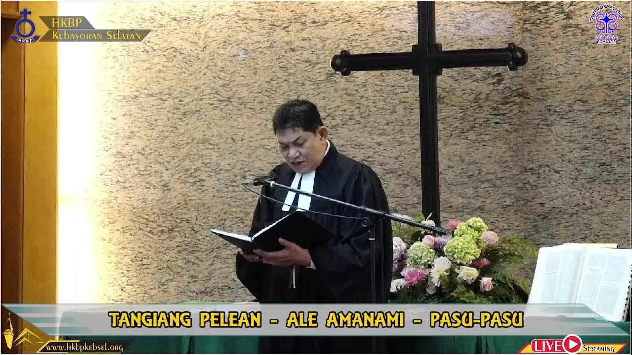IBADAH STREAMING MINGGU ESTHOMIHI | 15 FEBRUARI 2026 | HKBP KEBAYORAN SELATAN