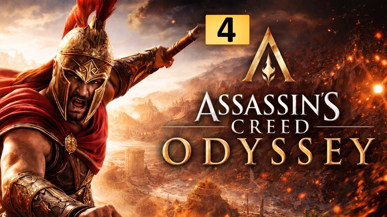 Assassin’s Creed Odyssey | #4 – Poziomy, bieda i chciwość… czyli jak zostać mendą na etacie 🍺⚔️