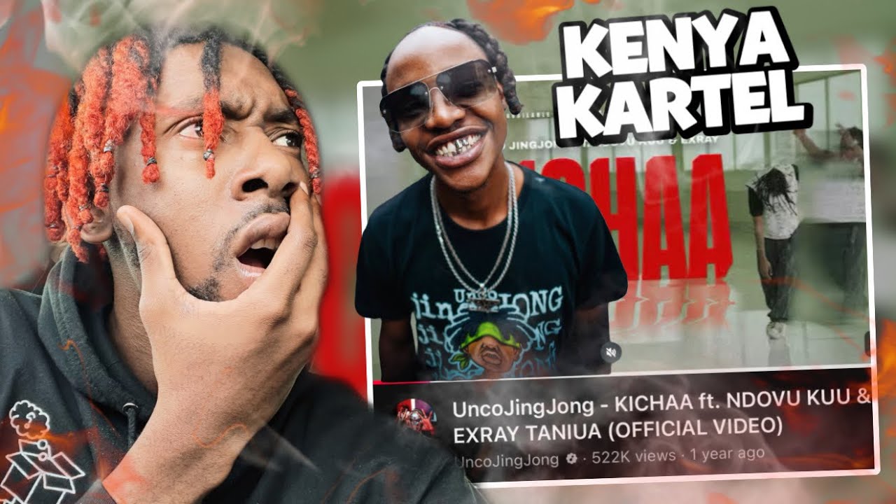 RB 🇯🇲| REACTS TO KENYA 🇰🇪 MUSIC! UncoJingJong - KICHAA ft. NDOVU KUU &EXRAY TANIUA
