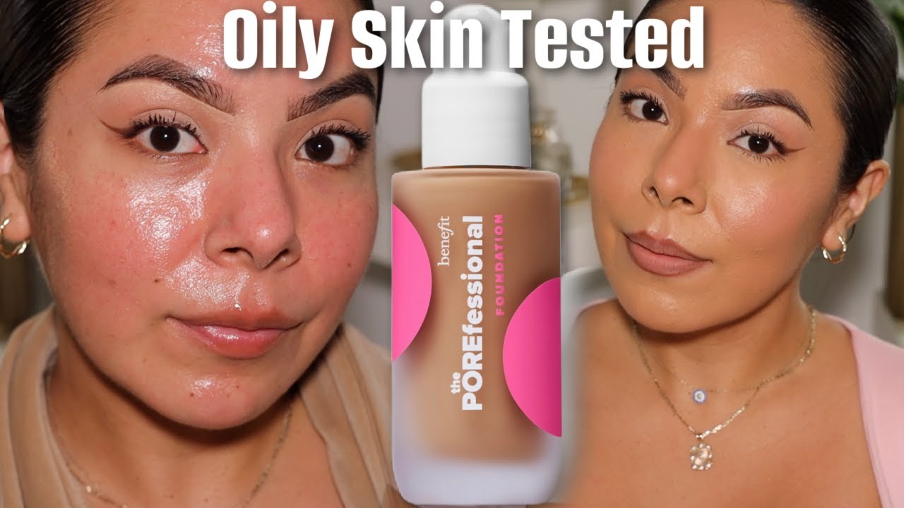 NEW✨ Benefit Smoothing & Blurring Foundation|| OILY SKIN TESTED!